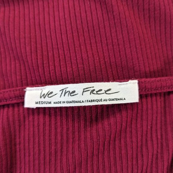 We the Free Free People Puff Sleeve Fairy Whimsigoth Boho Preppy Romantic Top M - Picture 2 of 10